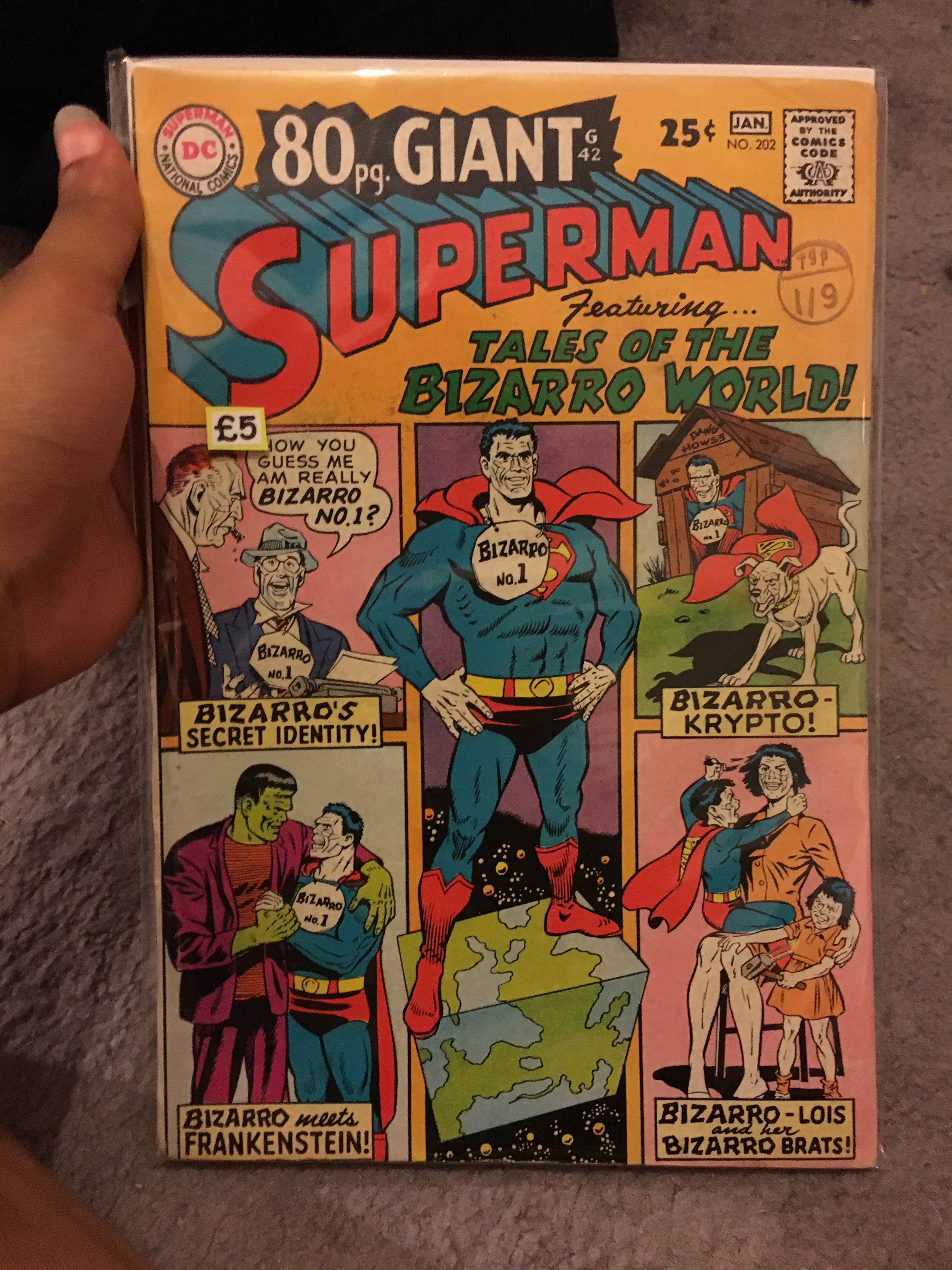 Superman Vol 1 - Issue 202 Comic