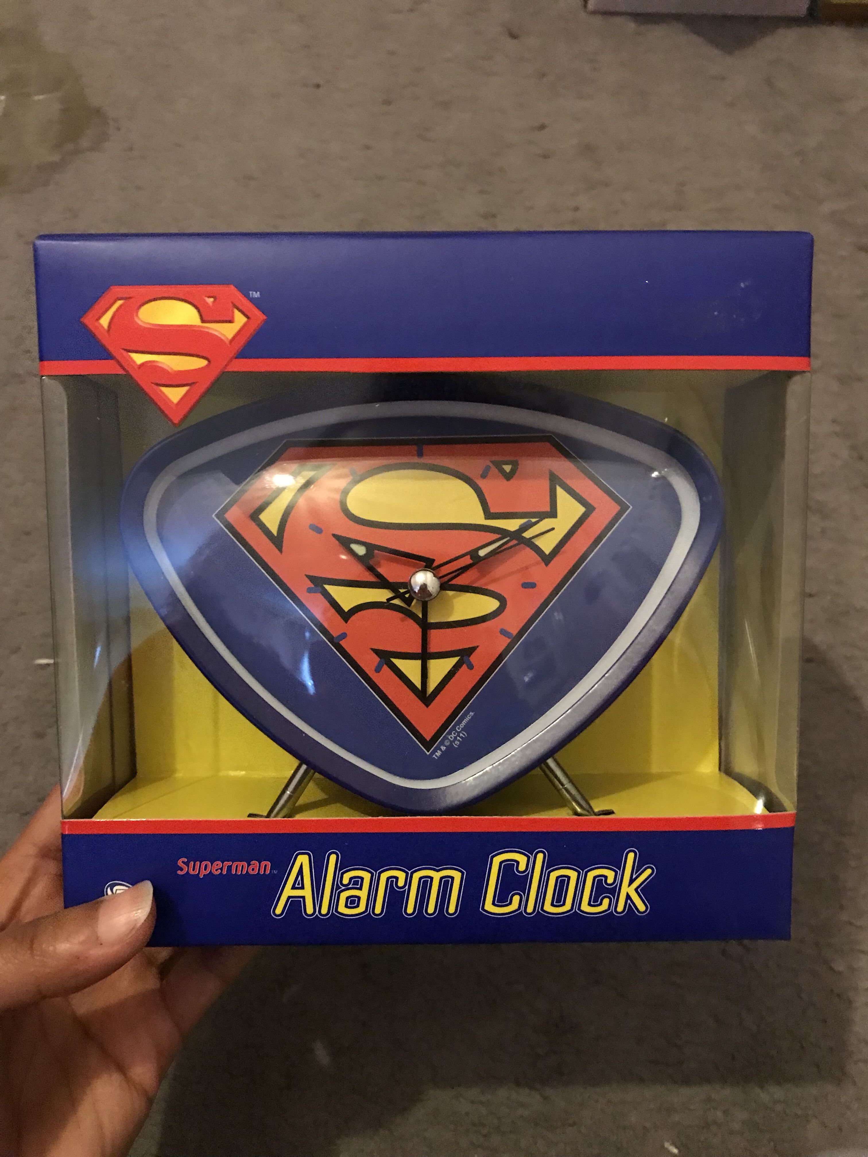 Superman Alarm Clock 