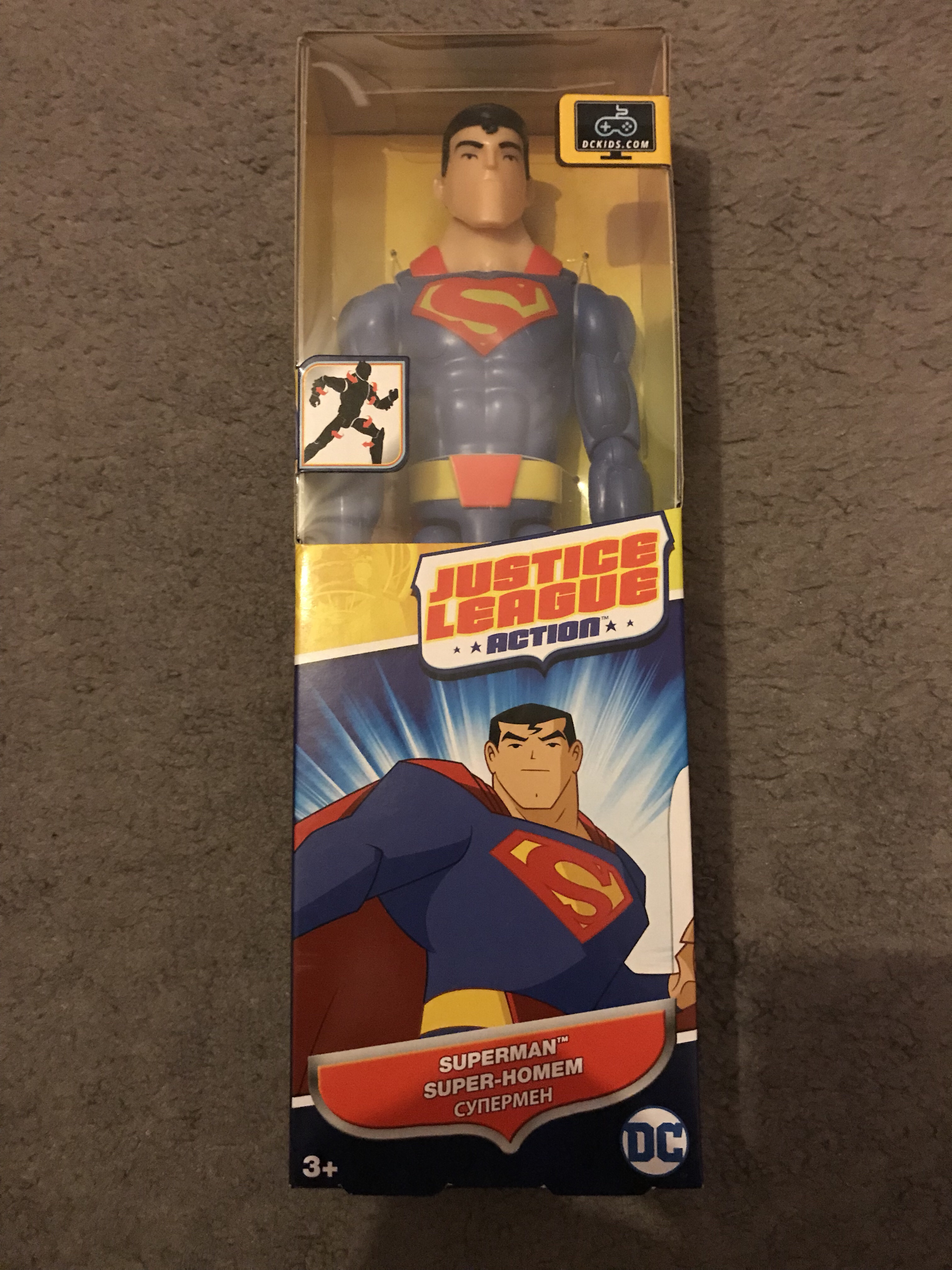 Justice League Action Superman Figurine