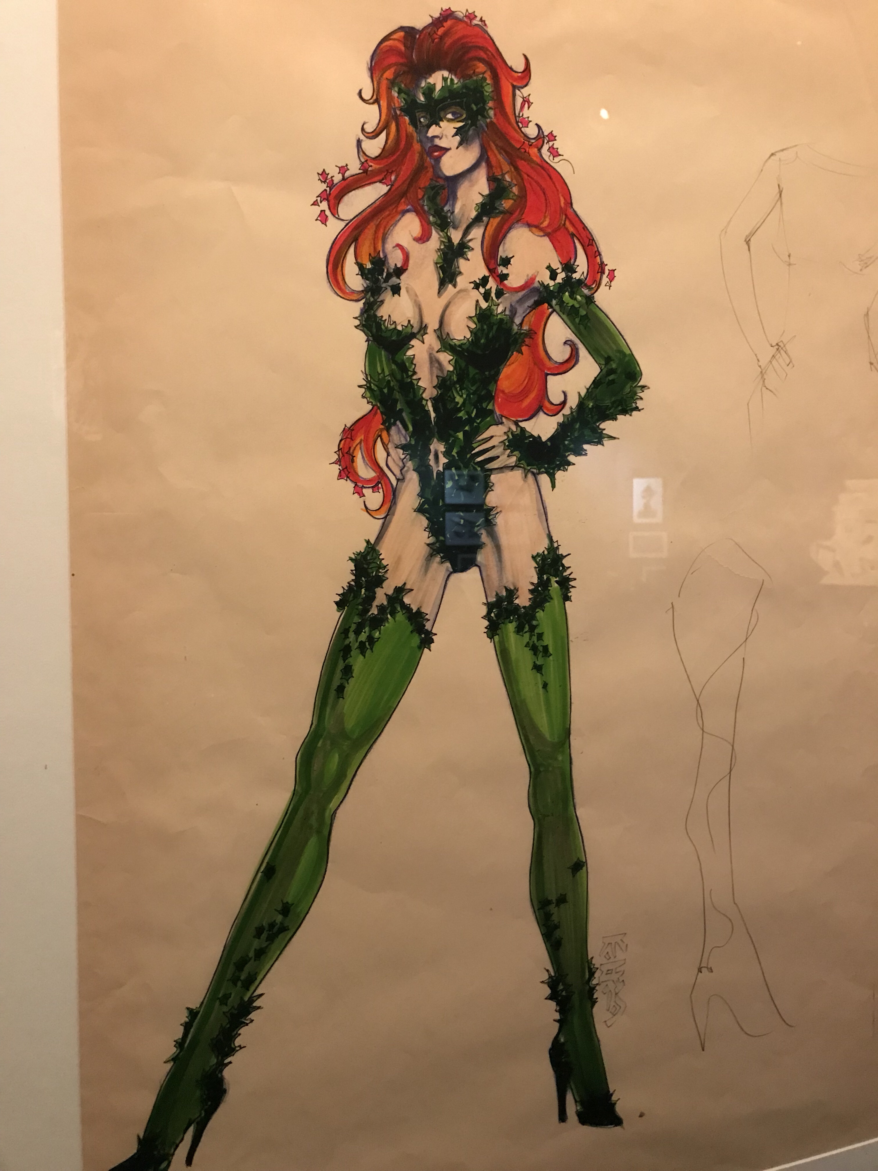 Poison Ivy Costume Design