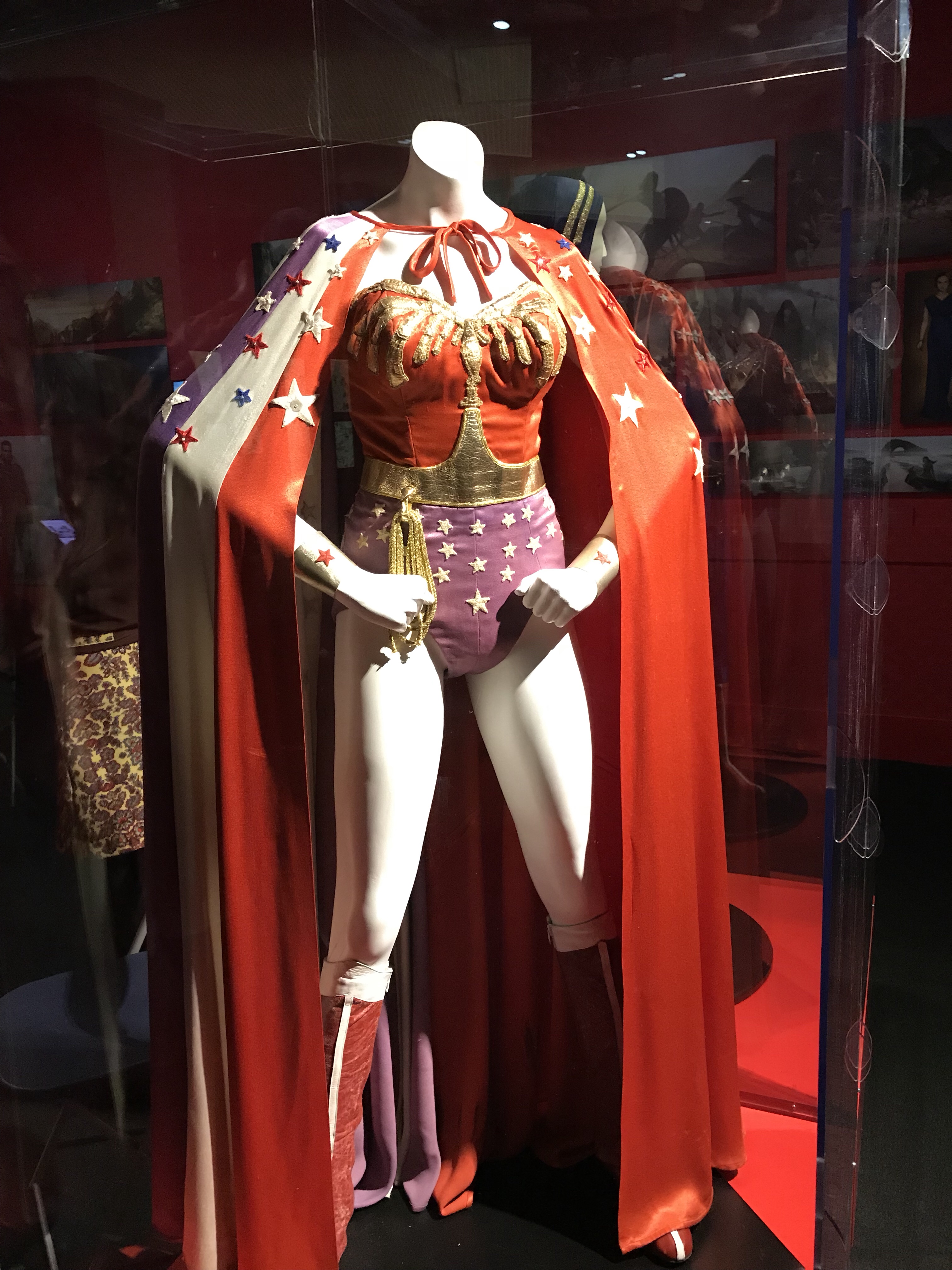 Lynda Carter's Wonder Woman Costume in the TV show.