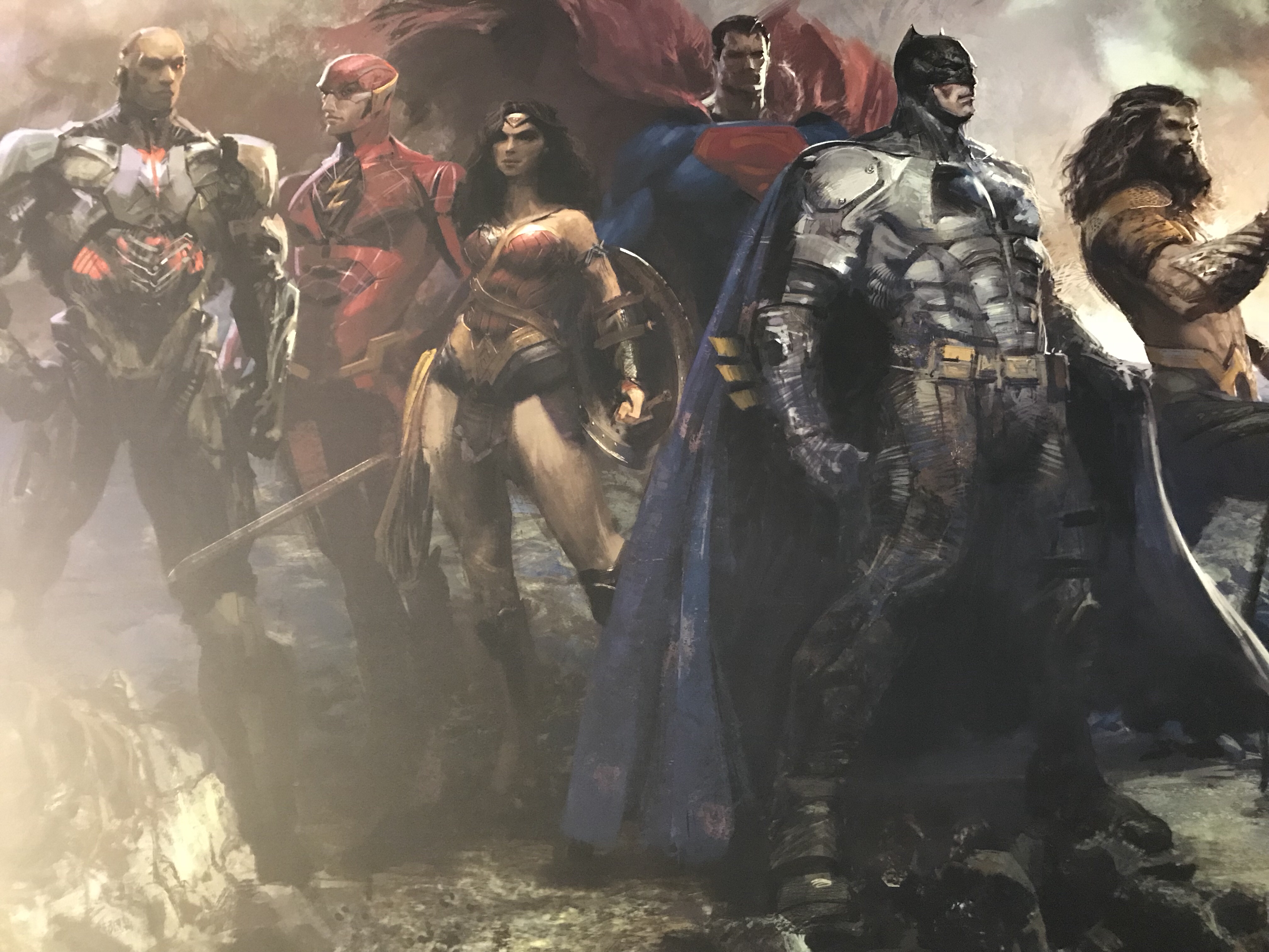 The Justice League Concept Art