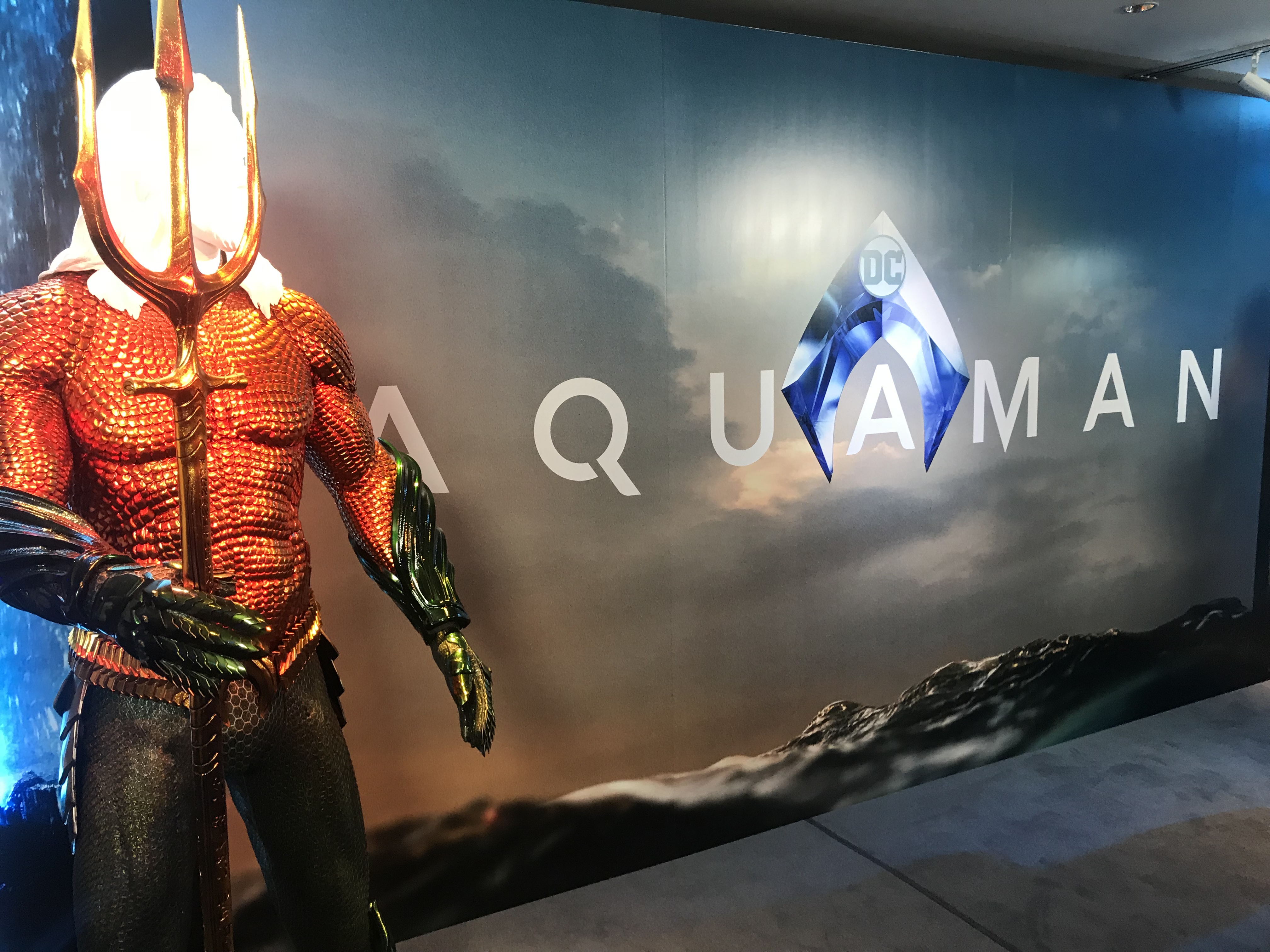 Aquaman Display - World Premiere Costume 