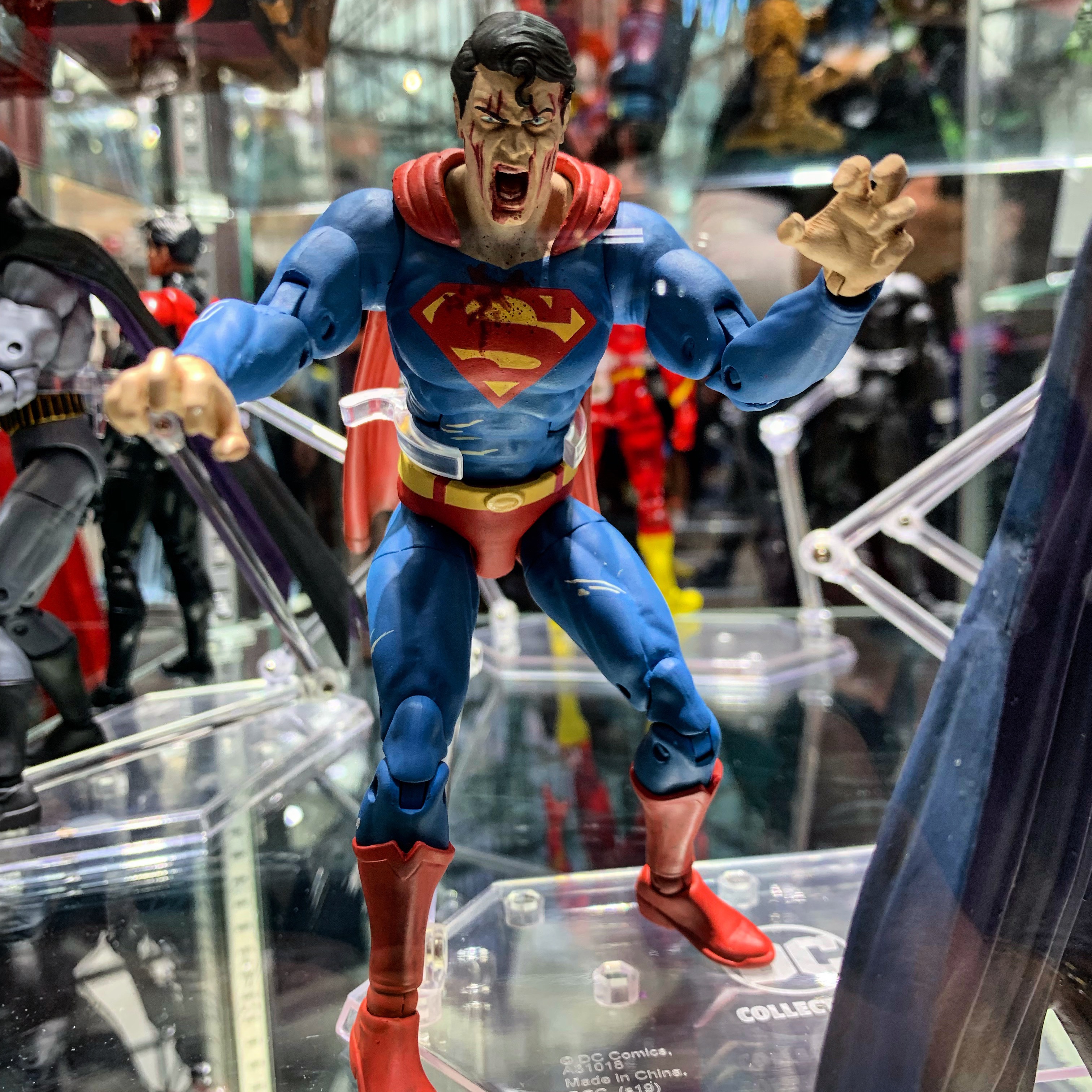 superman dceased action figure NYCC