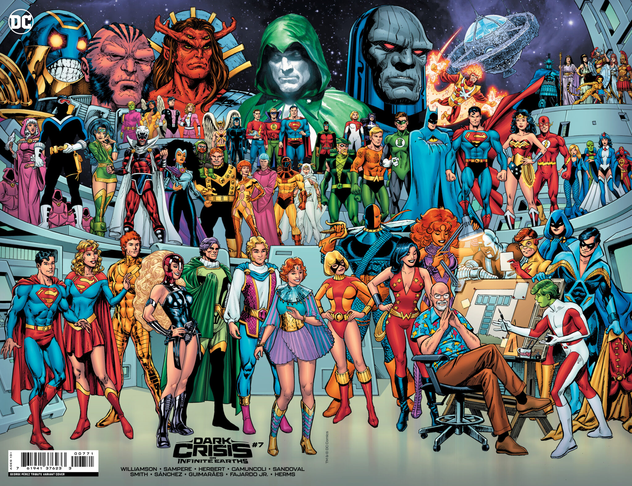 REVIEW: Dark Crisis On Infinite Earths #7 - The Aspiring Kryptonian ...