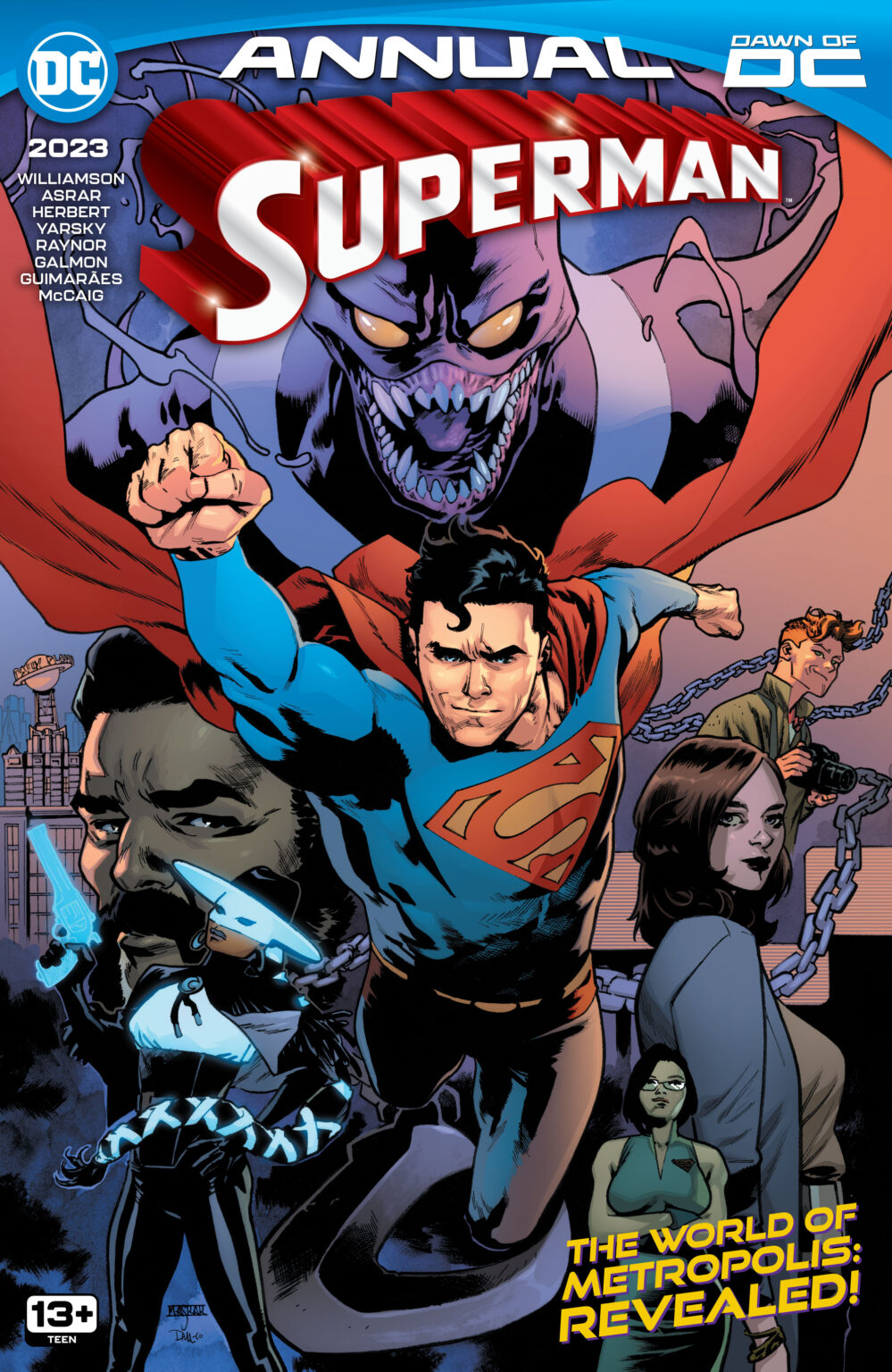 Superman 2023 Annual #1 Preview - The Aspiring Kryptonian - Superman ...