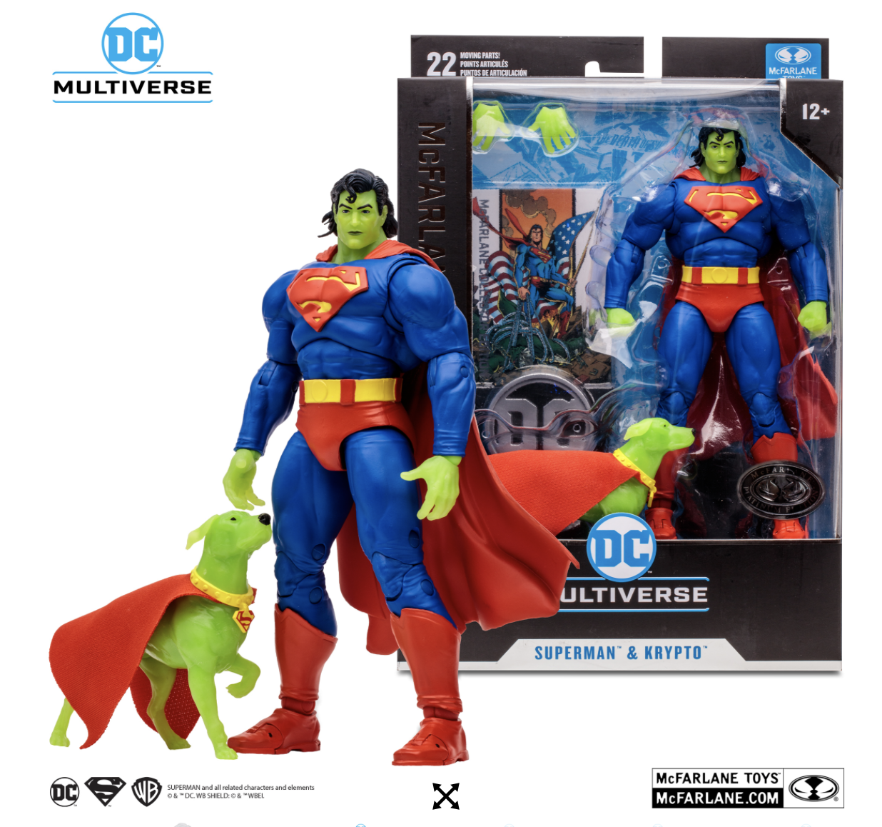 McFarlane Toys Starts Pre-Orders For Superman Blue, Kryptonite Doomsday And More!