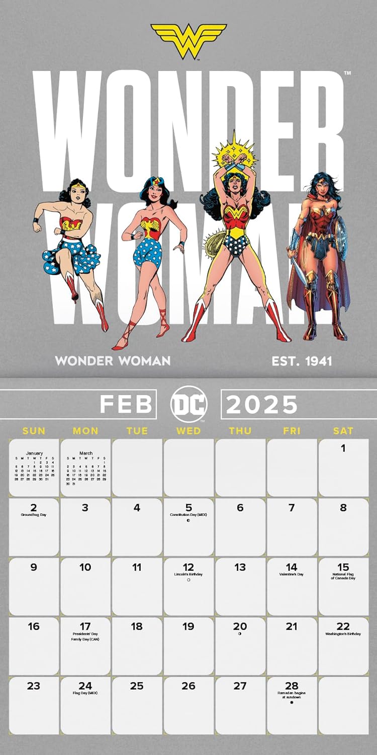 DC Comics To Release 90th Anniversary 2025 Boxed Calendar Set The