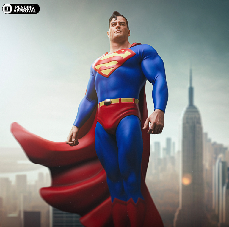 Iron Studios 1/4 Scale DC Trinity Superman Statue