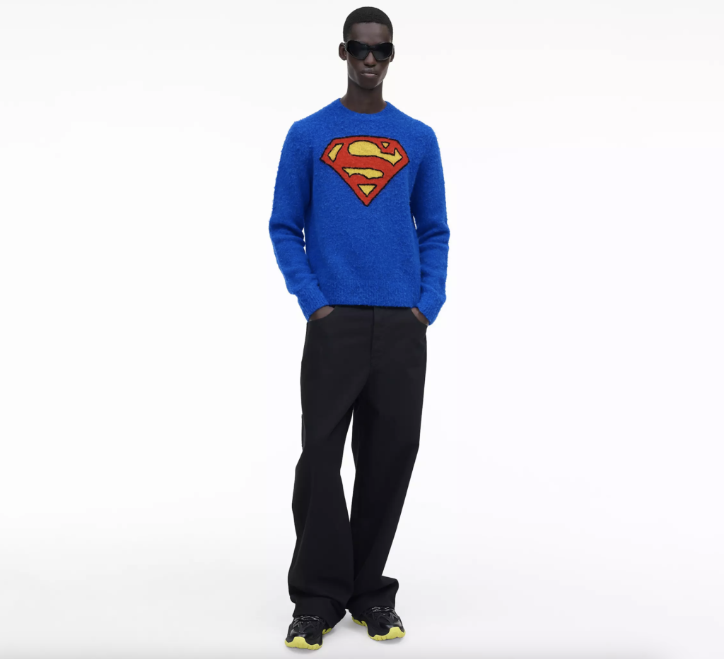 Marc Jacobs X Nigo Superman Sweater