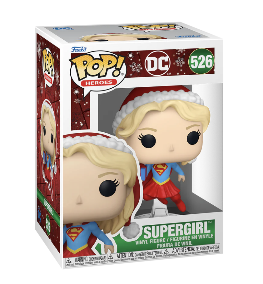 Christmas Supergirl Funko Pop 