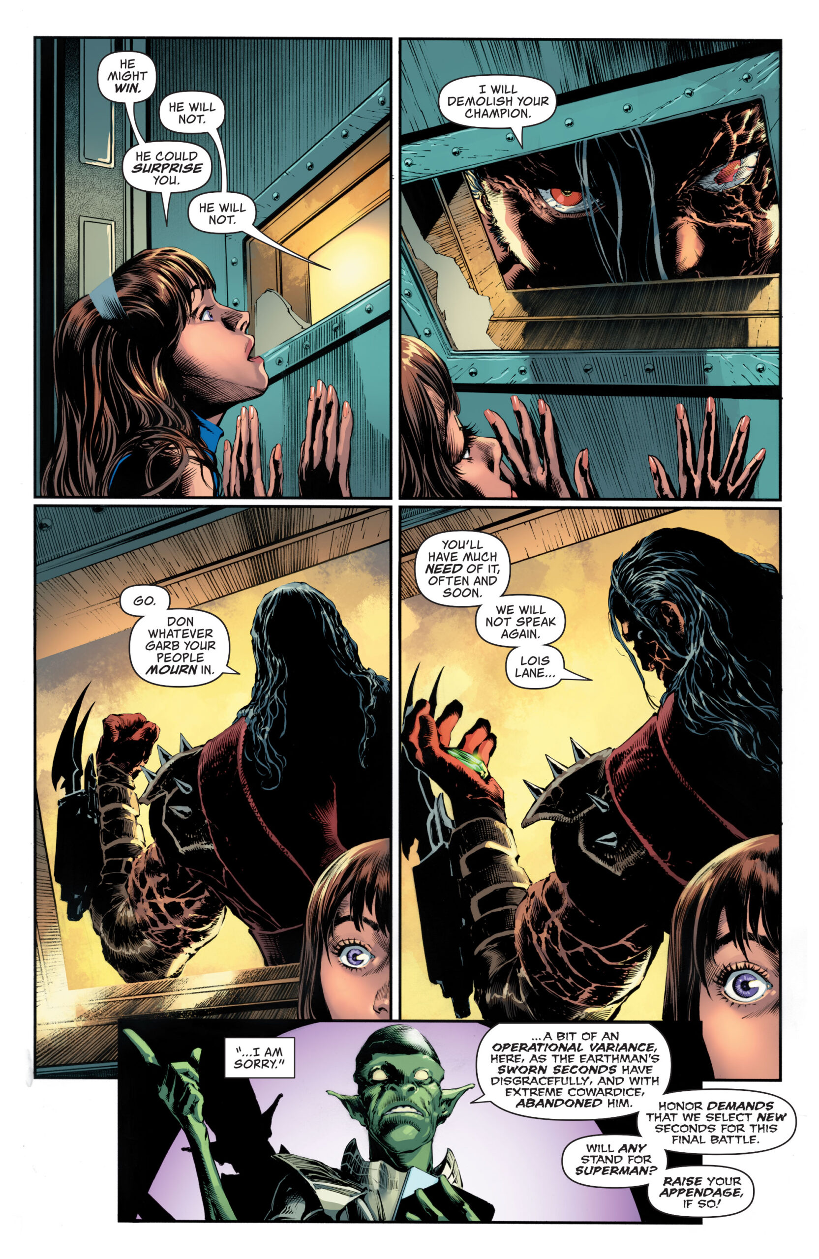 Action Comics #1069 Preview - The Aspiring Kryptonian - Superman Superfan