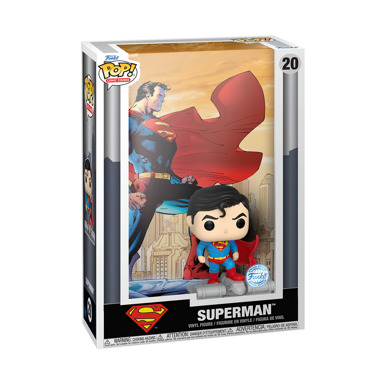 Superman 'For Tomorrow' Funko POP! Comic Cover Gets First Look