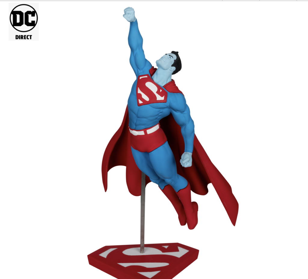 McFarlane Toys Release 'Superman: Red & Blue' Statue