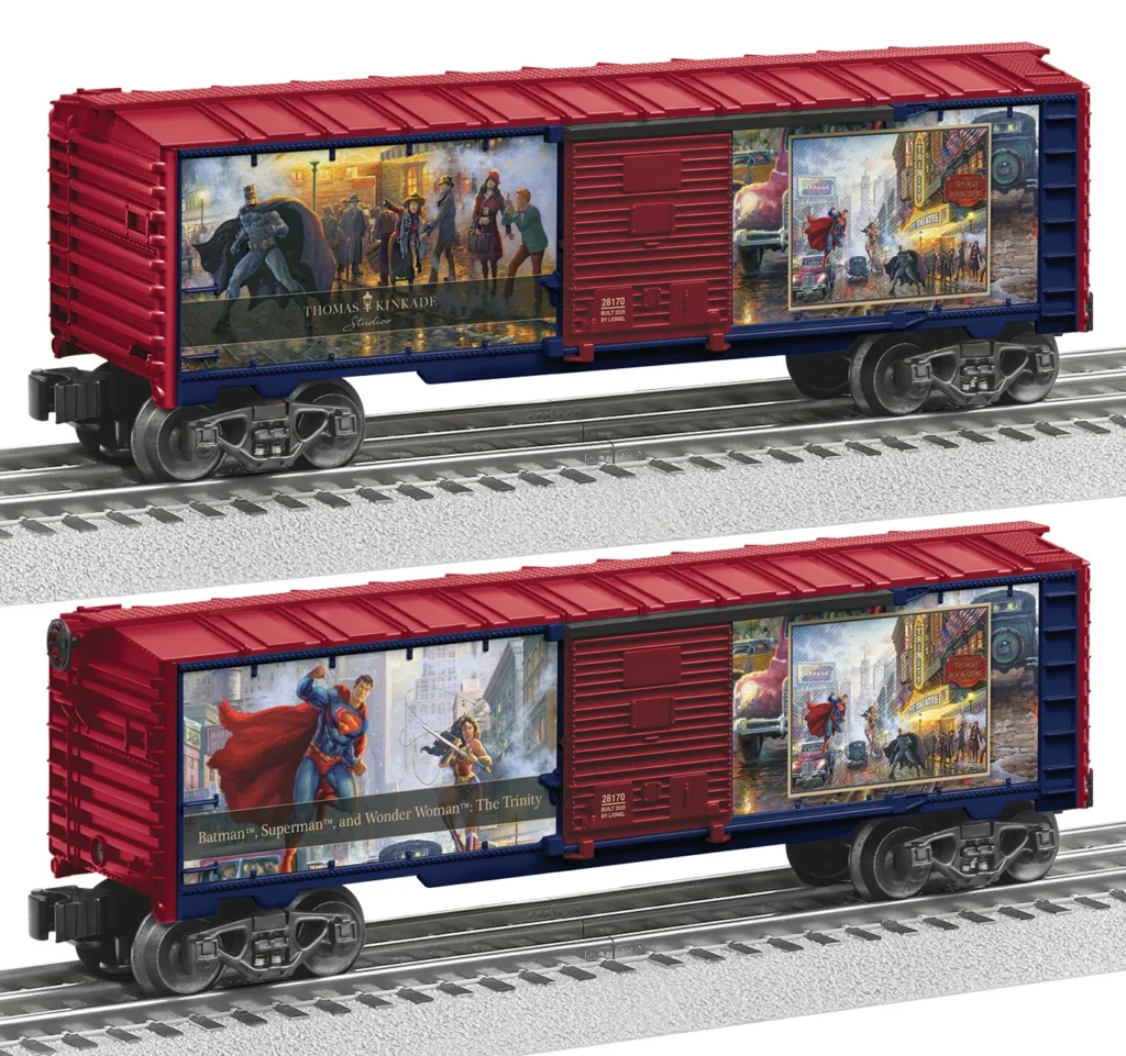 Lionel to Release Superman Electric Train Boxcars