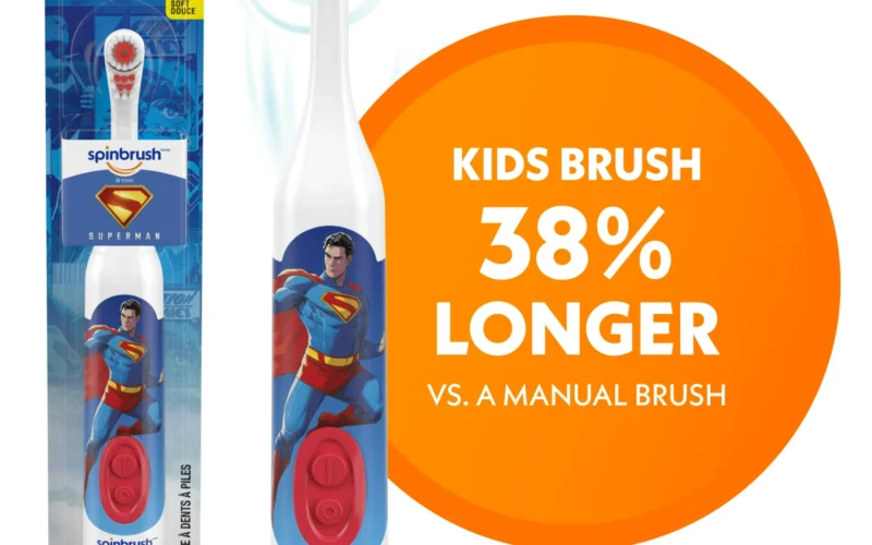 Spinbrush & Oragel Superman