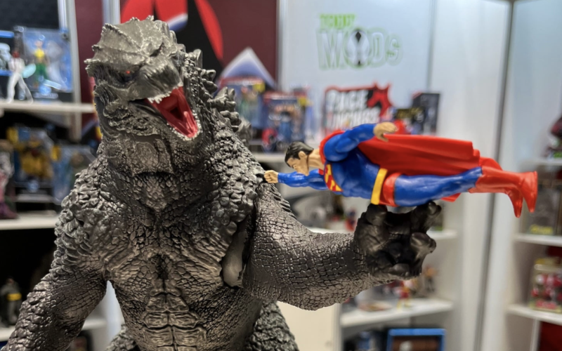 McFarlane Toys Reveals 'Superman vs. Godzilla' Action Figure At Toy Fair 2025