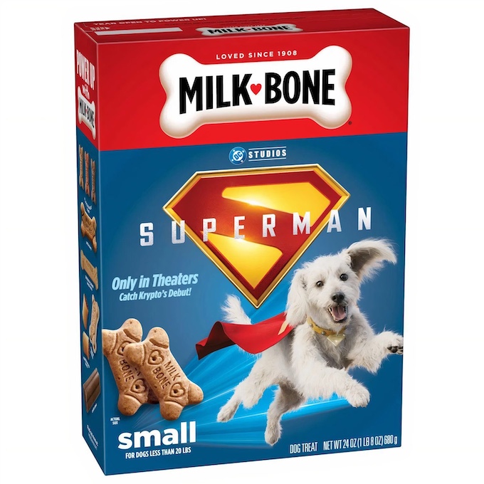 Milk-Bone Release 'Superman' Movie Dog Biscuits And Prequel Comic