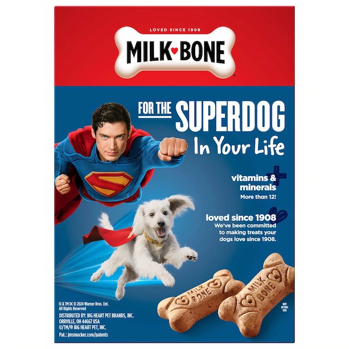Milk-Bone Release 'Superman' Movie Dog Biscuits And Prequel Comic