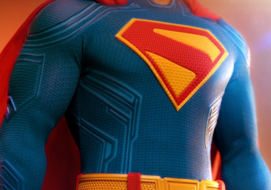 Superman Rear View Superman 2025 Back View