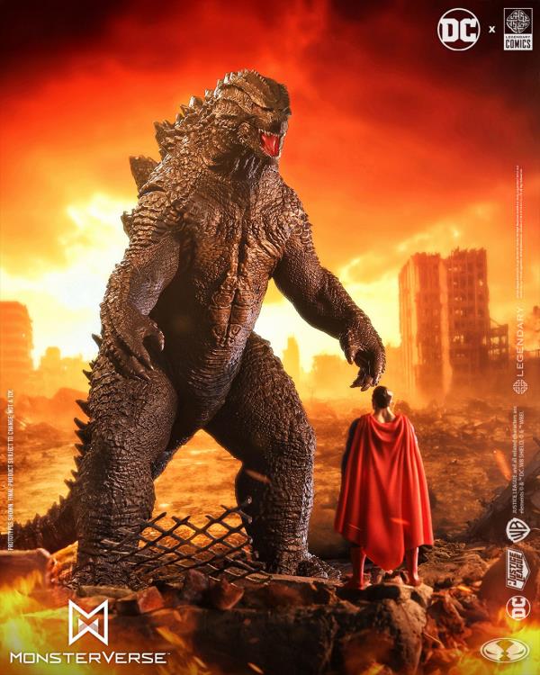McFarlane Toys Superman vs Godzilla