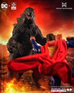 McFarlane Toys Superman vs Godzilla