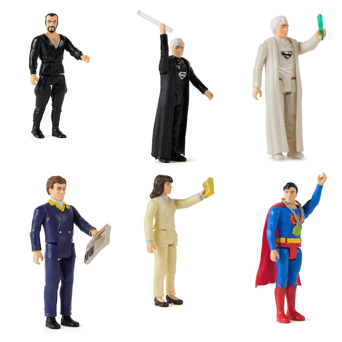 Spin Master Announce Retro 'Superman II' Action Figures