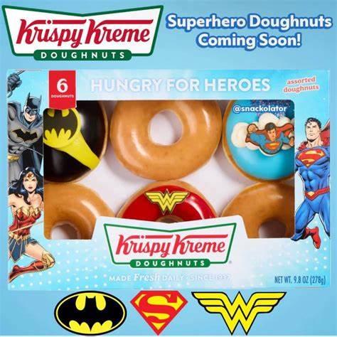 Krispy Kreme Team Up With DC For 'Hungry For Heroes'