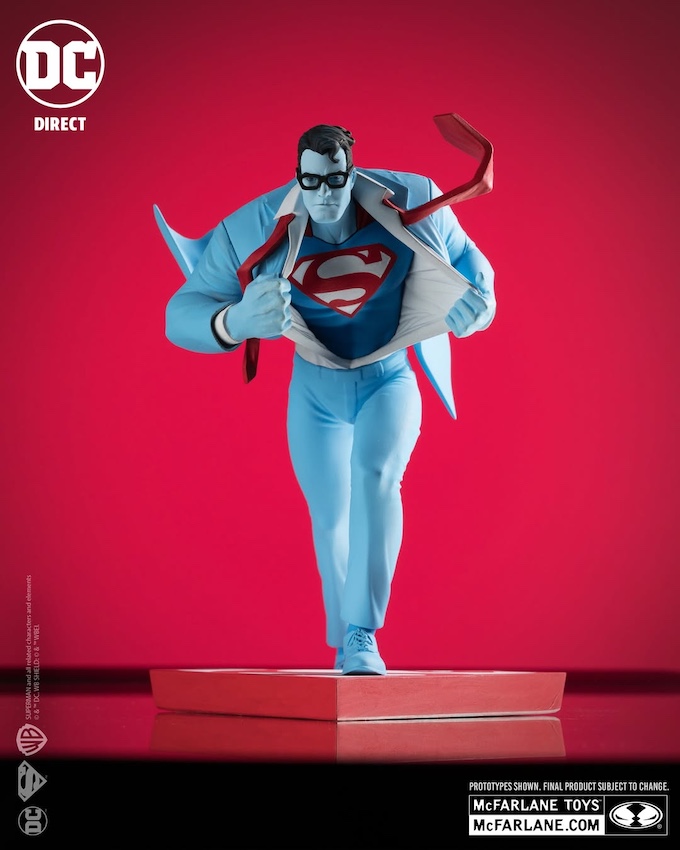 McFarlane Toys Announce Superman Resin Statue By Clayton Henry