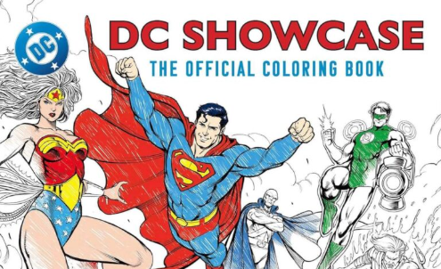 DC Showcase Colouring Book
