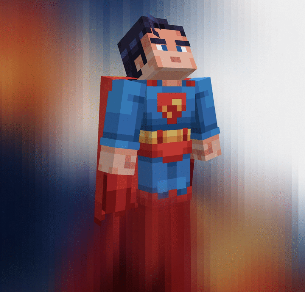 Superman Skin Pack Releases on Minecraft