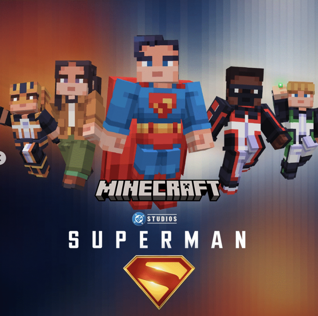 Superman Skin Pack Releases on Minecraft