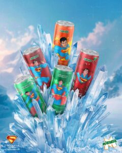 Mirinda-Superman-Cans