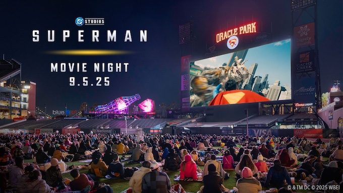 San Francisco's Oracle Park Hosts 'Superman' Movie Night