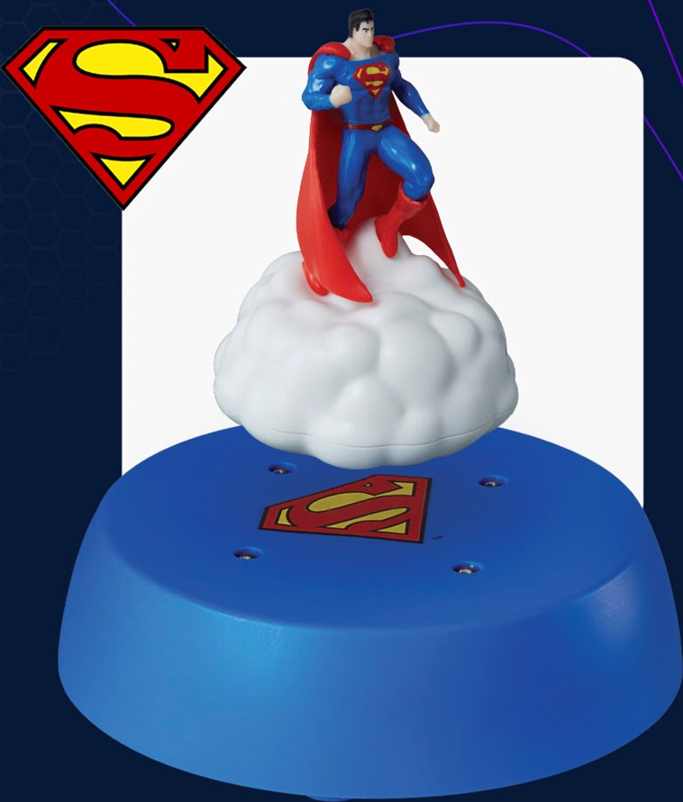 Core Innovations Unveils Superman and Krypto Levitating Figurines