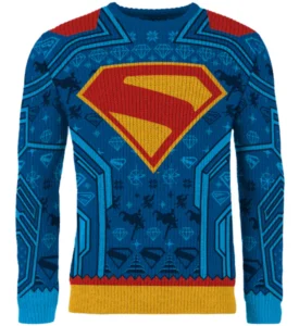 Merchoid Superman Christmas Jumper
