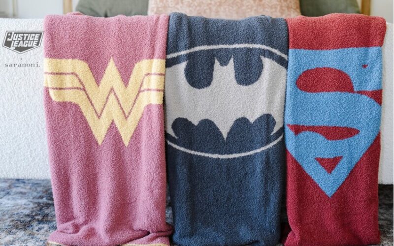 Saranoni Release Justice League Collection Of Luxury Blankets