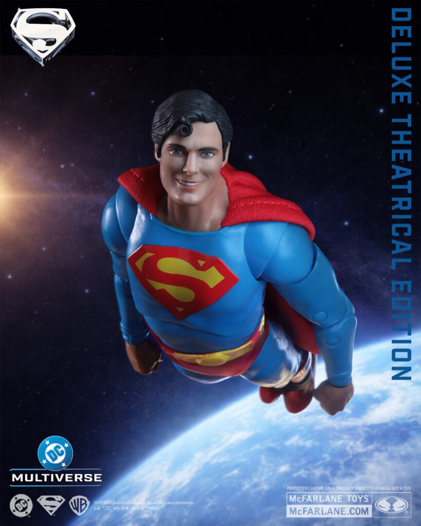 McFarlane Toys Superman: The Movie Deluxe Theatrical Edition Coming Soon