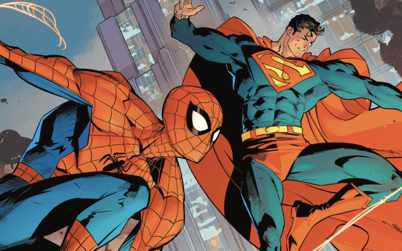 Variant Covers For 'Superman/Spider-Man #1'