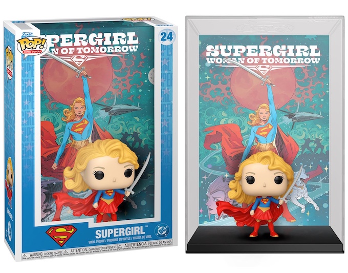 Funko Pop Release 'Supergirl: Woman Of Tomorrow' Comic Cover Pop