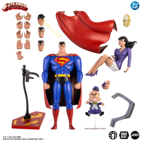 Mondo Launches Pre-Order of Superman: The Animated Series 1/6 Scale Action Figure