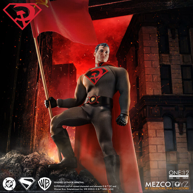Mezco Toyz Superman Red Son