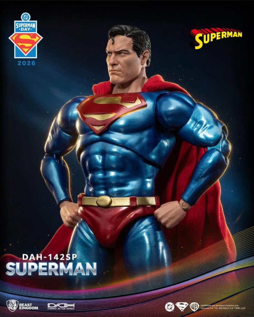 Beast Kingdom Showcases Figures for Superman Day 2026 