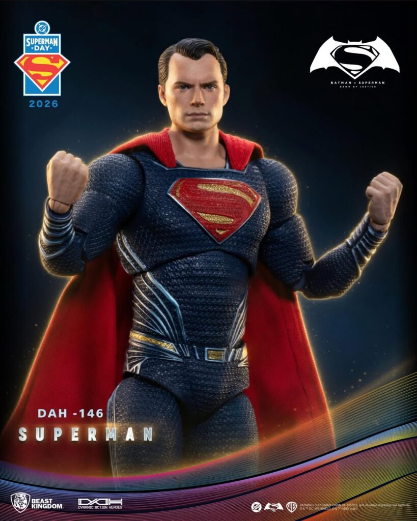 Beast Kingdom Showcases Figures for Superman Day 2026 