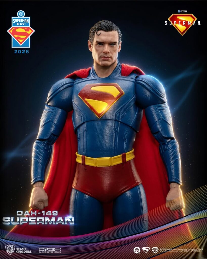 Beast Kingdom Showcases Figures for Superman Day 2026 