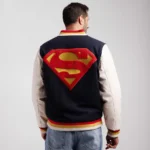 Heroes & Villains Delivers a Timeless Superman Varsity Jacket