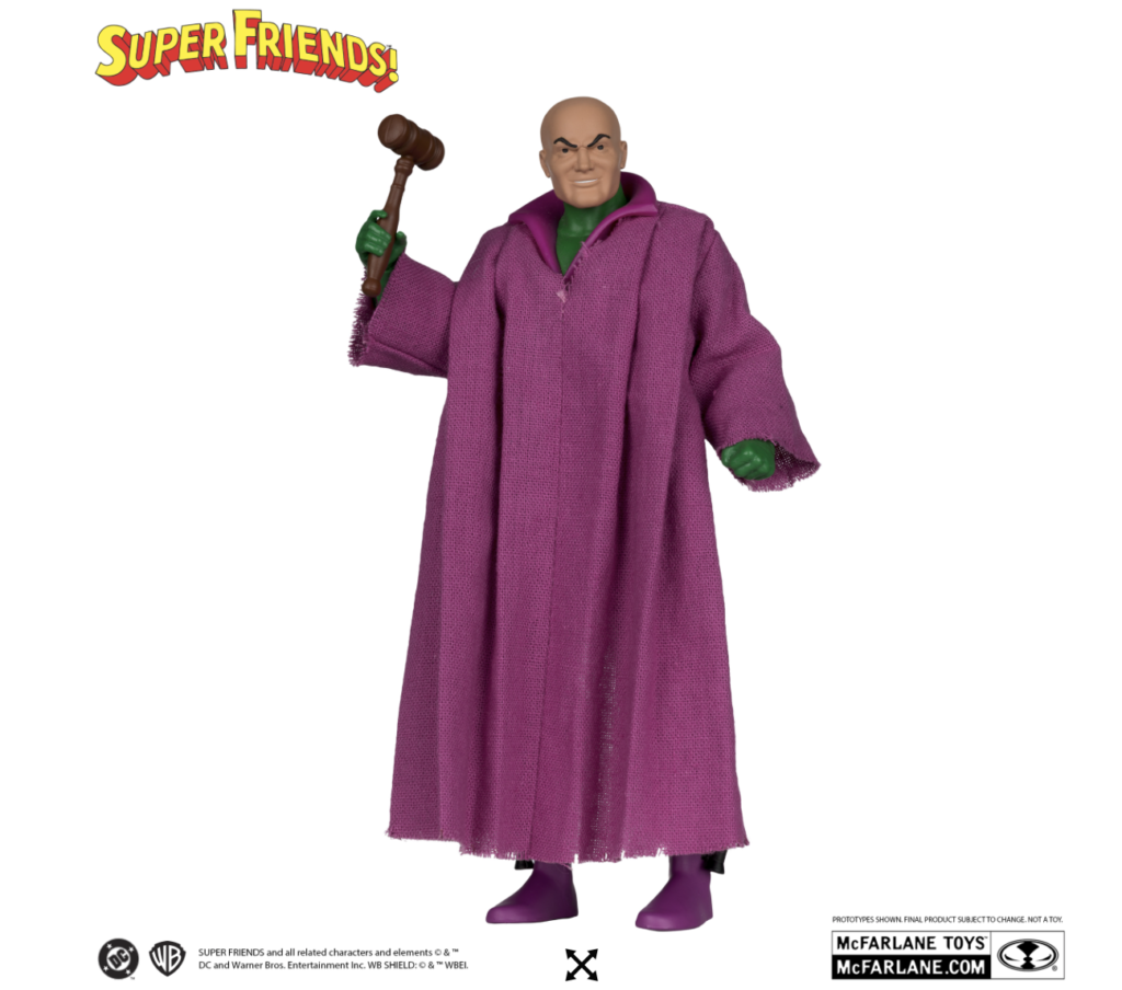 McFarlane Toys Unveils DC Retro Judge Luthor from Super Friends for Preorder
