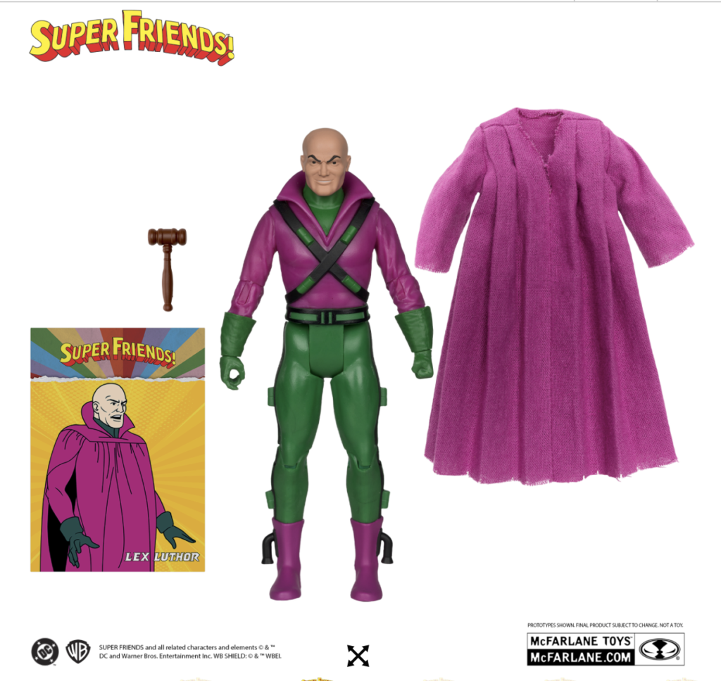 McFarlane Toys Unveils DC Retro Judge Luthor from Super Friends for Preorder