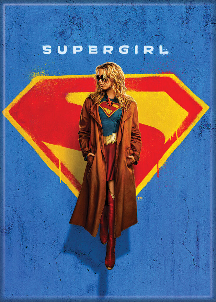 Ata-Boy 'Supergirl' Magnet and Button collection