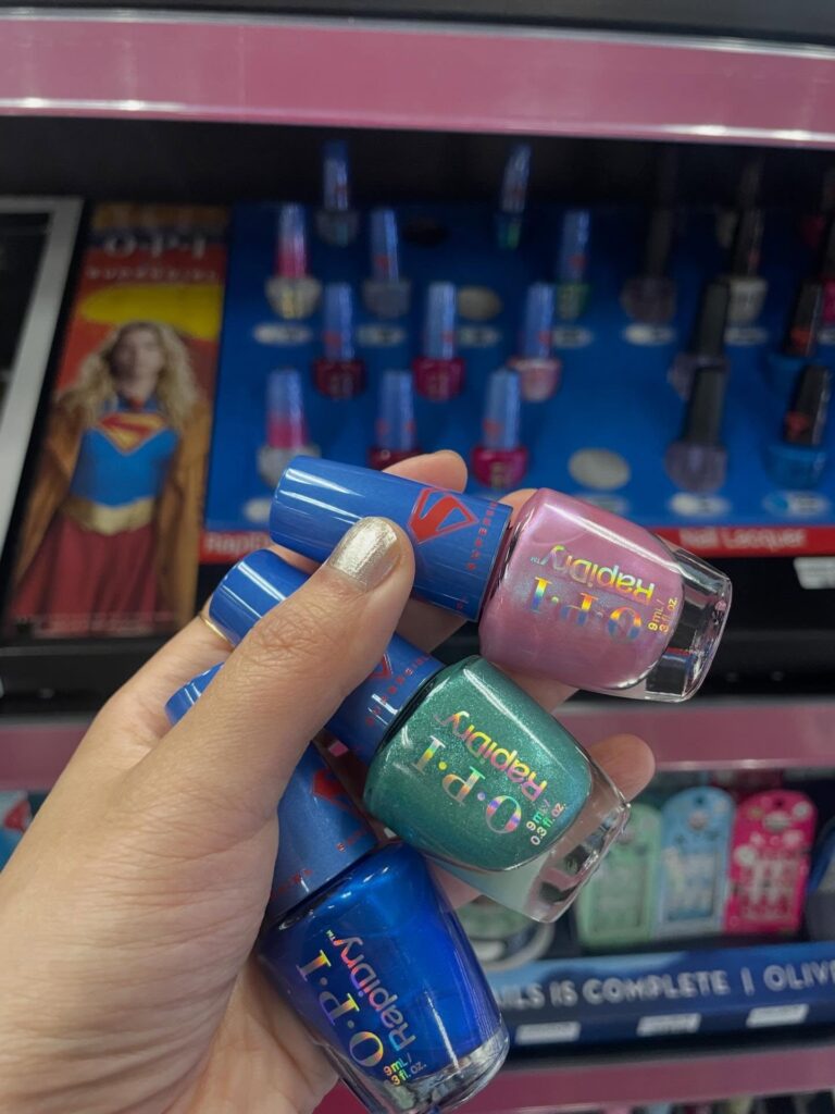 O.P.I Collaborate With DC For 'Supergirl' (2026) For Nail Polish Collection